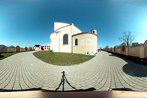 Kaplica Matki Bożej z Lujan z zewnątrz